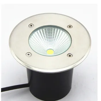 Бесплатная доставка Высокая Мощность 15 Вт COB светодиодный Подземный светильник AC85-265V Водонепроницаемый светодиодный наружный светильник IP68 8 шт./лот