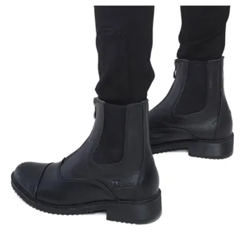 승마용품 Плюшевые сапоги для верховой езды для детей, а также мужские и женские нескользящие профессиональные ботинки для верховой езды