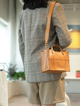 2022, сумка через плечо из воловьей кожи с геометрической строчкой, роскошный бренд, известная дизайнерская женская сумка, высококачественная портативная сумка-мессенджер