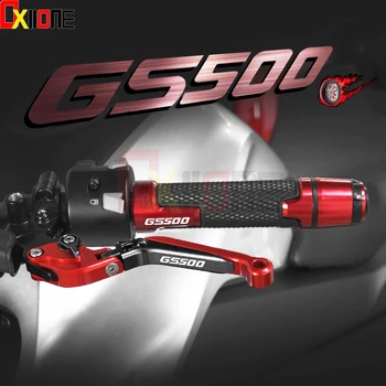 Для Suzuki GS 500 E F Аксессуары Для мотоциклов Тормозные Рычаги Сцепления, Рукоятки на Руль, Концы GS500 89-08, GS500E 94-98, GS500F 04-09