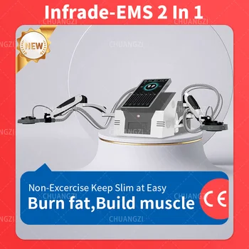 Портативный инфракрасный аппарат для сжигания жира и наращивания мышечной массы с большим экраном DLS-EMSlim, формовочная машина emszero
