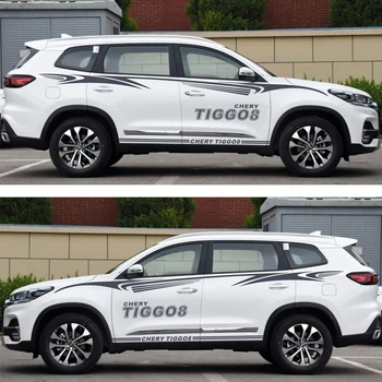 Автомобильные наклейки для CHERY Tiggo 8 2016-2019, модифицированные наклейки для экстерьера, персонализированные наклейки для бездорожья
