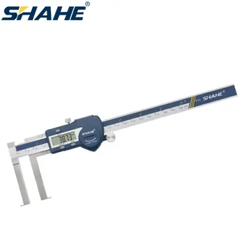 SHAHE 13-200 мм Закаленный штангенциркуль из нержавеющей стали с цифровым внутренним пазом, Измерительные инструменты для внутреннего штангенциркуля