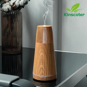 Аппарат для ароматерапии с диффузором эфирного масла Kinscoter, Высококачественный увлажнитель воздуха с ароматом с 7 светодиодными лампами