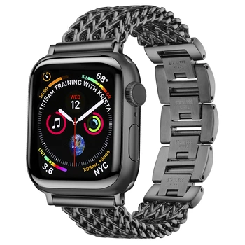Совместимость с магнитной петлей из миланской сетки из нержавеющей стали для ремешка Apple Watch iWatch Series 87654321SEUltra