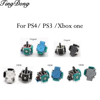 1 шт. Оригинальный OEM для PS4 Замена аналогового датчика оси джойстика 3D Rocker для беспроводного контроллера Sony PlayStation 4