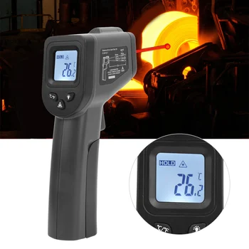 DT8380D -50 ℃-380 ℃ Термометр Бесконтактный Цифровой Инфракрасный Термодетектор Промышленные Инструменты Для Измерения Температуры