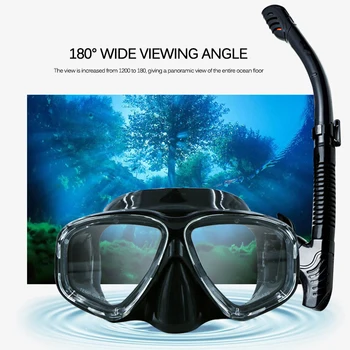 2022 Новая маска для свободного дайвинга Очки в золотой оправе со сверхнизким объемом, очки для подводного плавания с аквалангом для взрослых, свободное дыхание для дайвинга