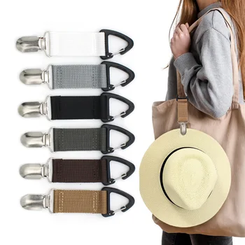 Шляпа с металлическим зажимом для путешествий, сумка, рюкзак, багаж для детей и взрослых, аксессуары для путешествий на открытом воздухе, Прямая поставка