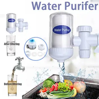 5-ступенчатый бытовой Очиститель воды, Кухонный кран, Моющийся Керамический фильтр для Перколяции, Очиститель воды для удаления бактерий, Сменный фильтр