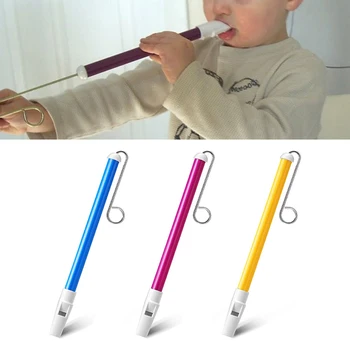 Популярный музыкальный инструмент, игрушка-свисток, Прочный слайд-свисток, детская классическая музыкальная игрушка Piccolo Toys