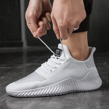 2022 Мужская обувь Высококачественные Мужские Кроссовки Дышащая Модная Спортивная Повседневная Легкая обувь для ходьбы Больших размеров Zapatillas Hombre