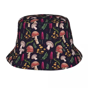 Шляпа с грибами, модная солнцезащитная кепка, уличная шляпа рыбака для женщин и мужчин, подростковые пляжные кепки, рыболовная кепка