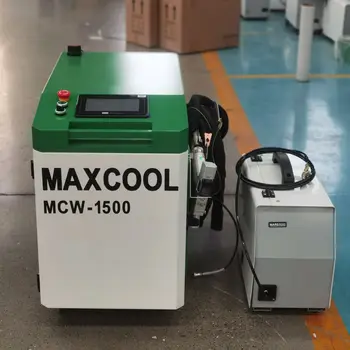 Многофункциональная машина Maxcool 3 В 1, Лазерная сварочная машина для резки металлических пластин, машина для очистки листов 1000 Вт/1500 Вт/2000 Вт