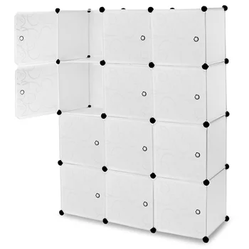 Работай! Органайзер для хранения 12 кубов, штабелируемые переносные полки-органайзеры для шкафа