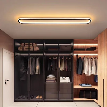 Современный минималистичный светодиодный потолочный светильник, Большая лампа для гостиной, спальни, Кухни, коридора, внутреннего декора, Осветительных приборов