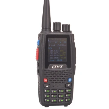 QYT KT-8R Четырехдиапазонный двухканальный скремблер VHF: 136-174 МГц, 220-260 МГц UHF: 400-480 МГц, 350-390 МГц FM-радиосвязь с цветным экраном