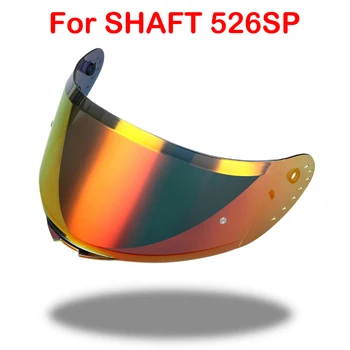Козырек шлема SHAFT Подходит для модели SHAFT 526SP, Прозрачная дымчатая разноцветная линза шлема