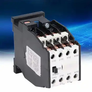Контактор переменного тока 9A 3TB40 220V 50Hz 2NC + 2NO DIN Rail AC Contator Eletrico Для Бытового Включения-Выключения Питания