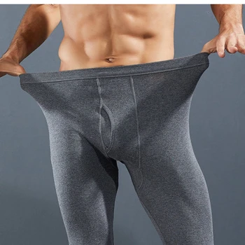 2023 Новые мужские хлопковые осенние брюки, тонкие теплые брюки, хлопковые брюки с высокой талией, домашние теплые брюки