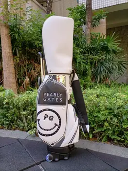 стандартная сумка для гольфа 2023, тяговый шкив, двухтактная сумка для мяча на одно плечо, мужская и женская модная водонепроницаемая сумка для гольфа из искусственной кожи