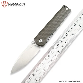 Кухонные Ножи D2 Стальной Карманный Складной Нож, Походный нож, Тактические Ножи, Охотничий нож, Инструмент для выживания на открытом воздухе EDC MK-09