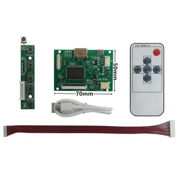 Плата ЖК-контроллера 5 В, Совместимая с HDMI 50PIN Для Платы драйвера AT070TN90 92 AT070TN94 AT090TN10