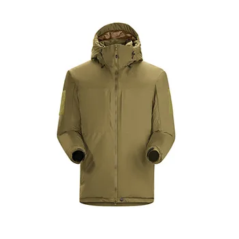 Тактическая уличная военная версия хлопчатобумажное пальто мужское зимнее утолщенное тяжелое камуфляжное на молнии