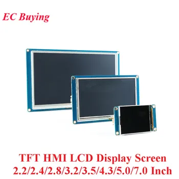 2.2/2.4/2.8/3.2/3.5/4.3/5.0/7.0 Сенсорный Экран Модуля ЖК-дисплея Inch TFT HMI LCD Для Arduino 320*240/400*240/480*320/480*272/800*480