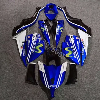 Пользовательские комплекты мотоциклетных Обтекателей Подходят Для Yamaha TMAX530 Tmax 530 2012-2014 TMAX tmax53012 14 синий черный белый Инжекционный Обтекатель