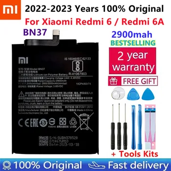 Xiao Mi Оригинальный Аккумулятор BN37 3000 мАч Для Xiaomi Redmi 6 Redmi6 Redmi 6A Высококачественные Сменные Батареи для телефона