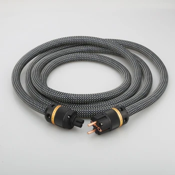 Высококачественный шнур питания HiFi 10AWG Schuko Power Cable 16 мм от сети ЕС Рисунок 8 Штекерная розетка IEC HIFI
