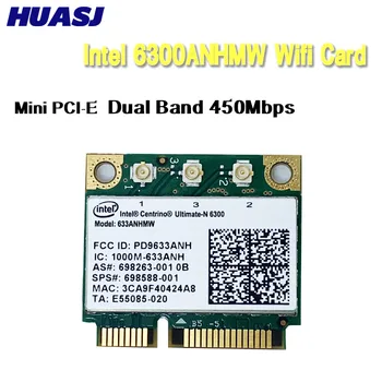 Двухдиапазонная 450 Мбит/с Беспроводная точка доступа Wi-Fi Intel 6300 633 ANHMW-N 802.11a/g/n Mini PCI-E Беспроводной адаптер для Dell As