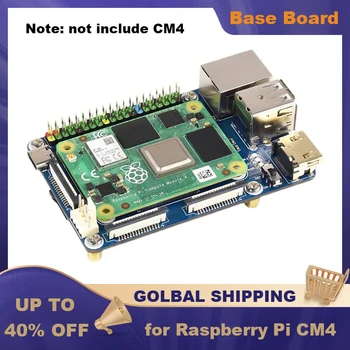 Мини Базовая плата для Raspberry Pi Compute Module 4 Встроенных ВЕНТИЛЯТОРА CSI DSI USB RJ45 Слот для SD-карты M.2 Слот для CM4 Lite серии/EMMC