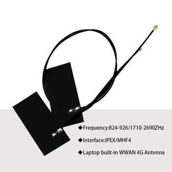 NGFF M.2 IPEX4 Антенна 8DB GSM 2G 3G 4G LTE Полнодиапазонный Ноутбук WWAN Встроенная печатная плата FPC для EM7304 EM7430 EM7455 EM7345