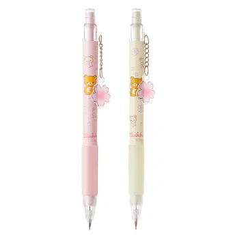 Школьные принадлежности Kawaii, Милый механический карандаш с цветком, Милые Корейские канцелярские принадлежности, украшение, Автоматическая ручка для письма