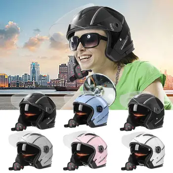 Мотоциклетные шлемы, Удобные Мотоциклетные шлемы для взрослых, Регулируемые Гоночные шлемы с двойным козырьком, Профессиональные шлемы для мотокросса