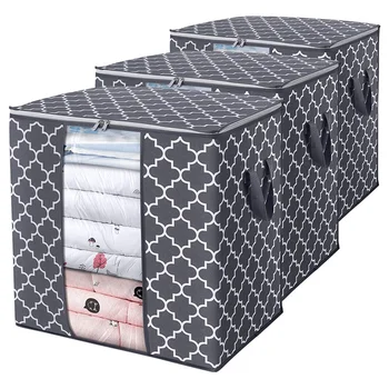 Складной Ящик для хранения, Портативный Органайзер для одежды, Аккуратный мешочек, Чемодан, Нетканый Ящик для хранения дома, Контейнер для хранения одеяла, сумка, коробка