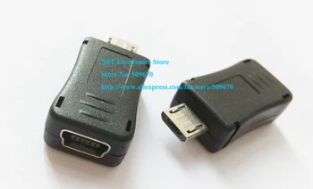 Mini 5pin USB Женский к Micro 5pin штекерному разъему USB-адаптера/Бесплатная доставка/2 шт.
