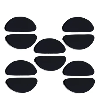 5 Пар Носовых Накладок для Очков Клейкие Силиконовые Носовые Накладки Нескользящие Носовые накладки для Очков Солнцезащитные очки 