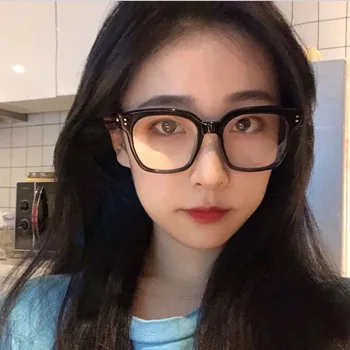 Yuumi Una.Солнцезащитные очки CN для женщин, мужские черные очки с кошачьим глазом, MGlasses Spy, модные негабаритные, роскошный дизайнерский бренд Jennie, Корея