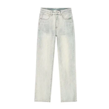 Длинные джинсы светлых тонов NIGO на весну и осень #nigo94176