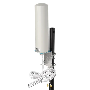 WiFi антенны 4G LTE Наружная бочкообразная антенна Водонепроницаемая SMA CRC9 TS9 Omni antenne с высоким коэффициентом усиления 698-2700 МГц для маршрутизатора модема Huawei