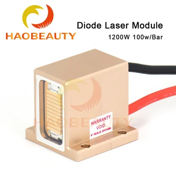 HAOBEAUTY 1000 Вт 1200 Вт 808 нм 100 Вт/Бар Диодные лазерные модули для удаления волос