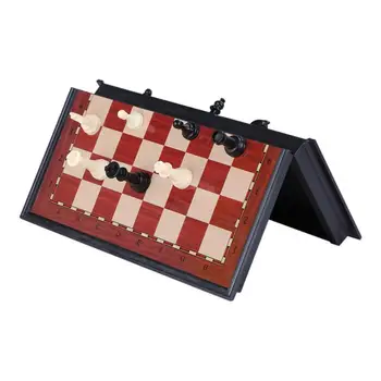 Дорожный шахматный набор Обучающая Магнитная игровая настольная игрушка Для Начинающих Шахматный набор Для детей и Взрослых