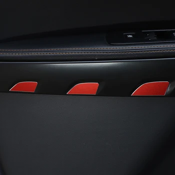 10 Шт. Накладка на внутреннюю дверную панель автомобиля Wildtrak, наклейка из алюминиевого Сплава для Ford Ranger T6 T7 15-18, Аксессуары для интерьера Авто