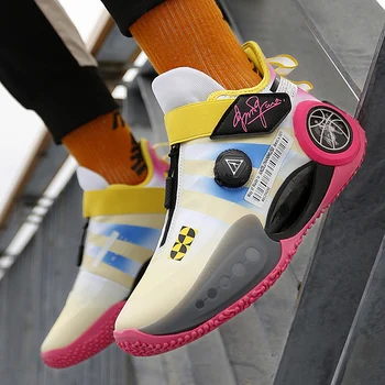 Дизайнерская баскетбольная обувь, Мужская детская корзина, спортивная обувь, Кроссовки в стиле хип-хоп, Профессиональная баскетбольная тренировочная обувь, мужская обувь