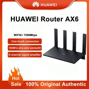 Оригинальный Маршрутизатор Huawei AX6 WIFI6 7200 Мбит/с 4k QAM-маршрутизатор 2,4 G 5G Эффективная Передача 8 Усилитель сигнала Huawei Smart Life App