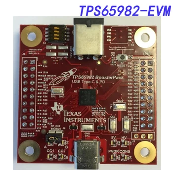 TPS65982-Плата оценки EVM, TPS65982 USB TYPE-C/PD контроллер/переключатель/мультиплексор, обнаруживает события вставки
