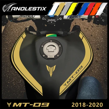 AnoleStix Светоотражающие Виниловые Наклейки Для Мотоциклов, Новые Наклейки с Логотипом Для Yamaha MT09 MT-09 FZ09 FZ-09 2018 2019 2020